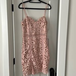Floral lace dress